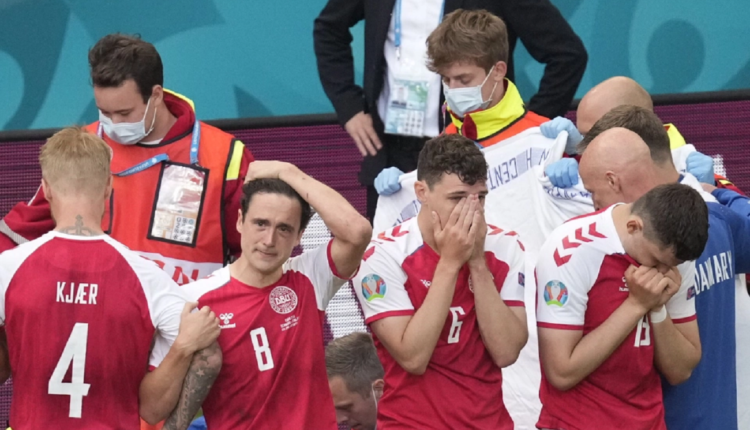 le danois Christian Eriksen victime d'un grave malaise