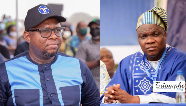 Jacques Ayadji et Céphise Beo Aguiar