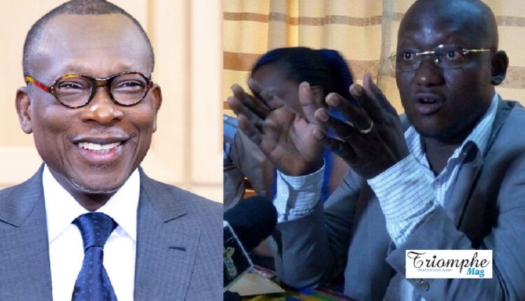 Loth Houénou et Patrice Talon