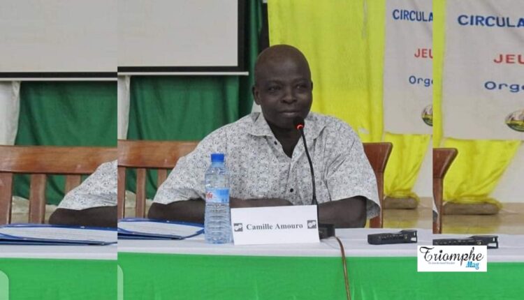 Le dramaturge Camille Amouro