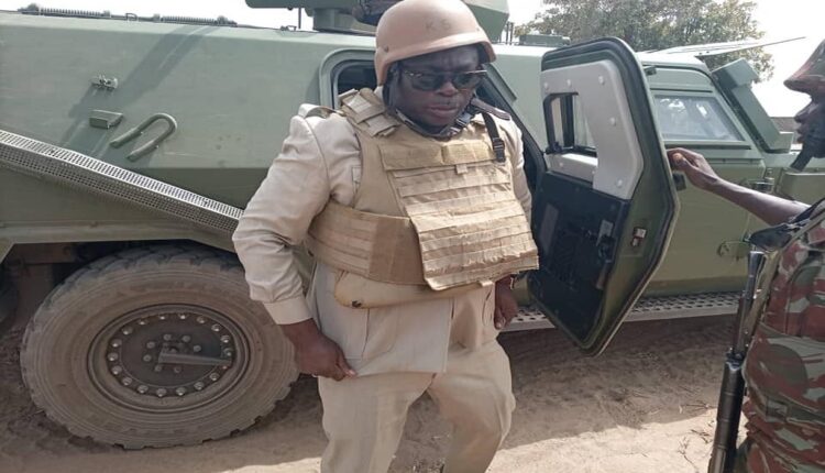 descente musclée de Rachidi Gbadamassi sur le terrain contre les attaques djihadistes