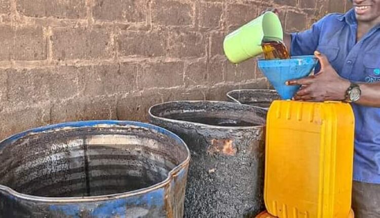 fabrication illicites d’huile alimentaire