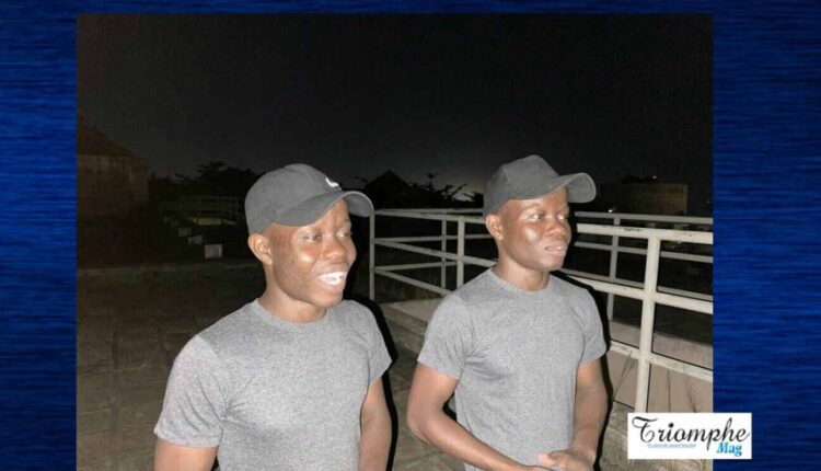 Les jumeaux Alexis et Alexandre Hounyo