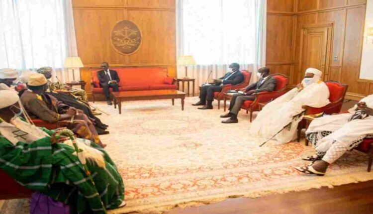 la Commission d'élaboration du cadre juridique de la Chefferie traditionnelle installée