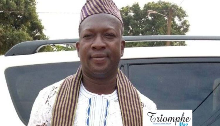 le journaliste Romuald Alingo