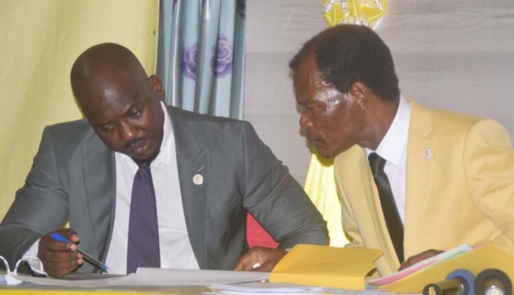 Candide Azannaï et Guy Mitokpè