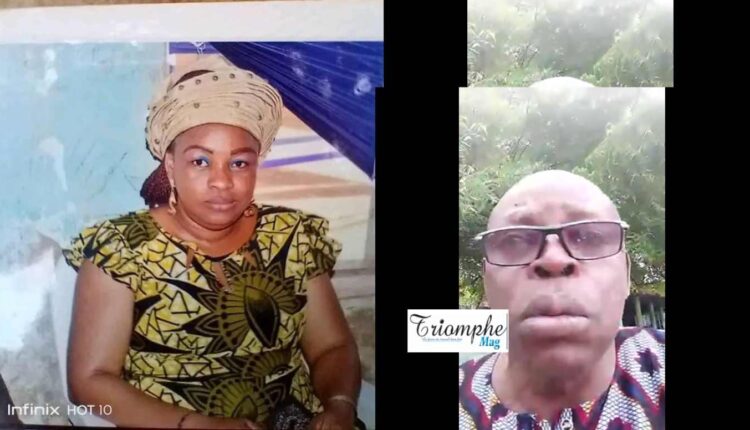 Lydia Adeniyi et son père