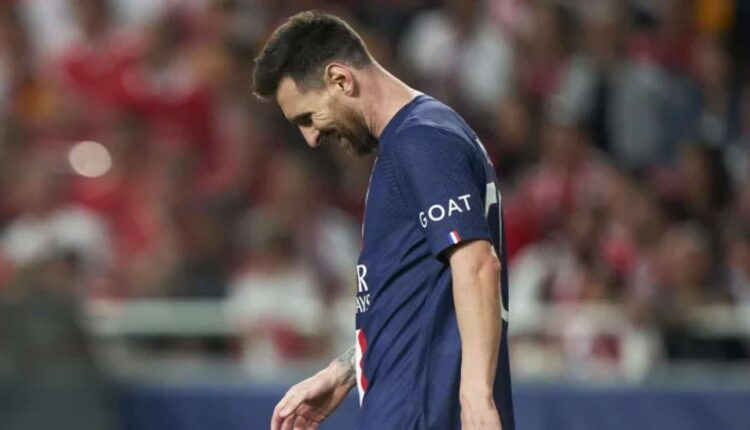 PSG blessure confirmée pour Lionel Messi