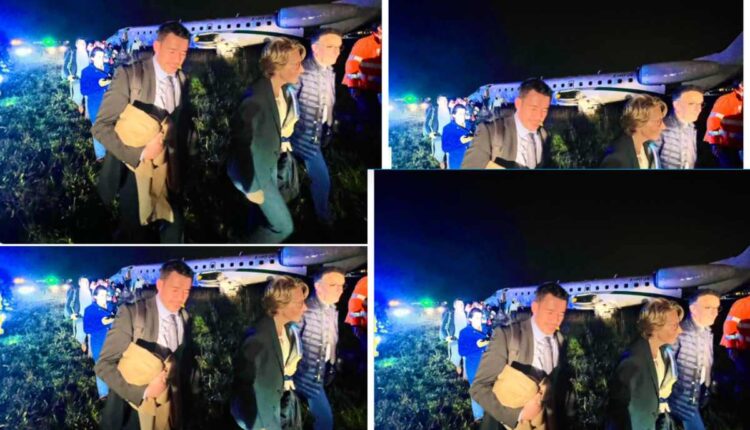 Un avion rate son atterrissage, un ministre à bord