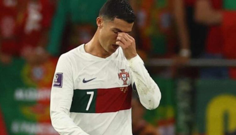 Cristiano ronaldo en pleurs