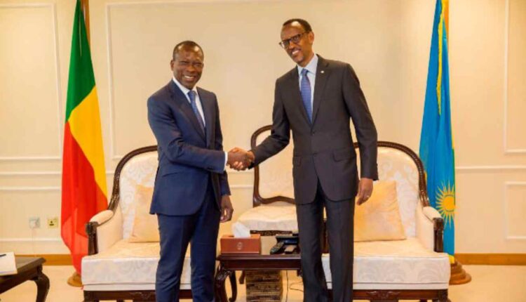 Paul Kagame et Patrice Talon