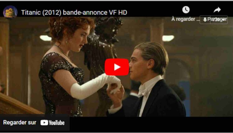 Leonardo DiCaprio et Kate Winslet dans Titanic de James Cameron. © 20th Century Fox