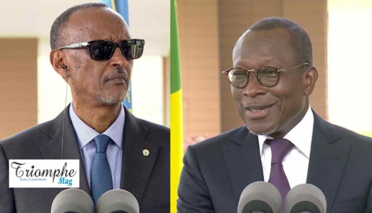 Paul Kagame et Patrice Talon