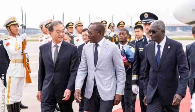 Patrice Talon entame une visite officielle en Chine