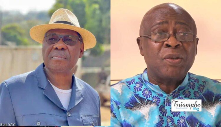 Michel Alokpo et Boni Yayi