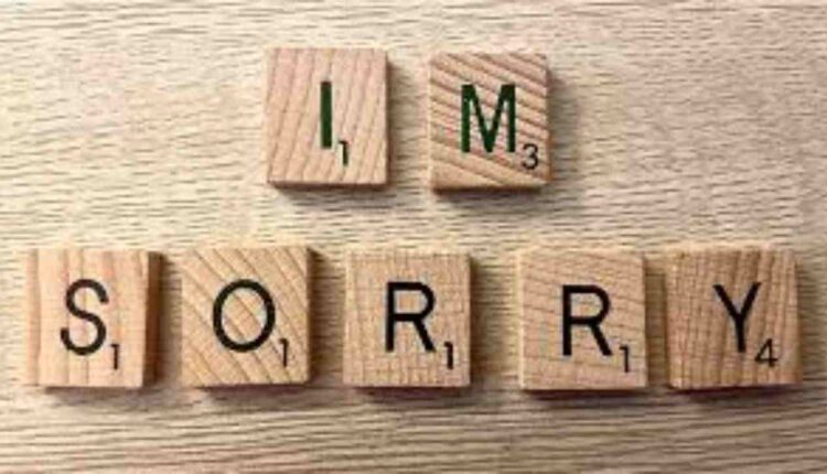 Avez-vous du mal à demander pardon