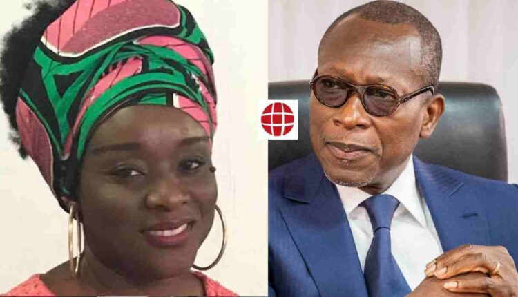 Angela Kpeidja et Patrice Talon