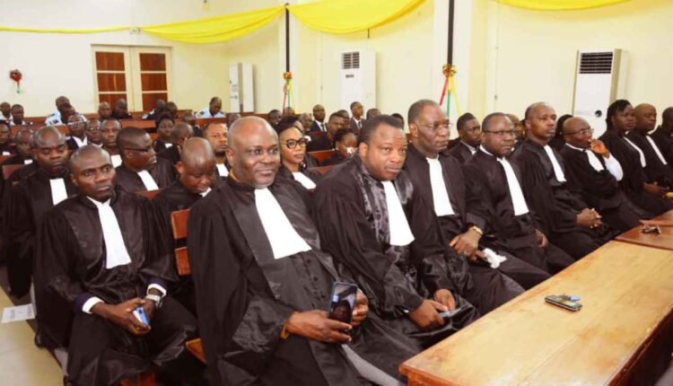 45 nouveaux magistrats à la Cour d'Appel de Cotonou (photo Cour d'appel d'Abomey.. Rentrée judiciaire