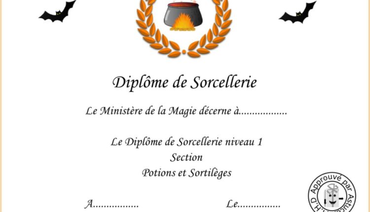diplôme en sorcellerie