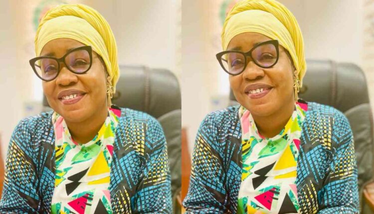 La présidente de la Fondation Mère Tahira, Mme Tahiratou Salifou Assouman