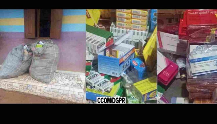Une pharmacie clandestine démantelée à Tatonnonkon