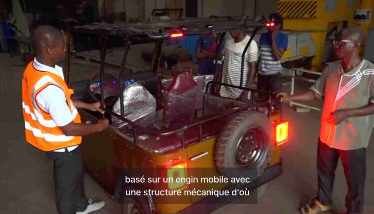 Marcellin Kouakou invente une voiture Connectée