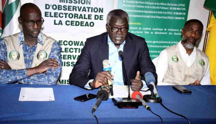 La CEDEAO mobilise 260 000 dollars pour renforcer la transparence du scrutin
