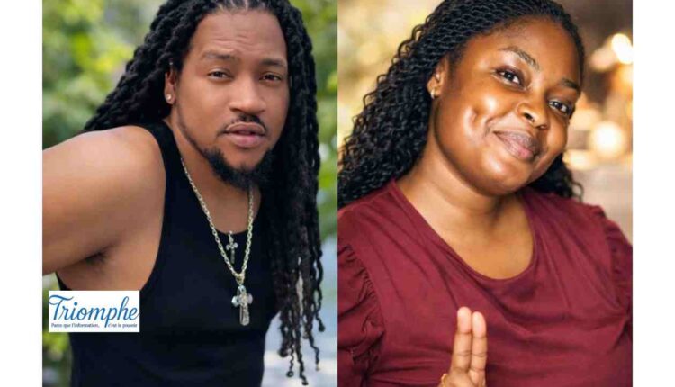 Josma Lawens et la béninoise Régina Domingo alias Régie Boyzzer