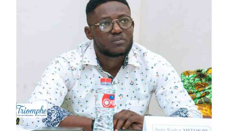 Juste Riphat Mitokpè, ancien président du Mouvement Nouvelle Dynamique pour le Progrès (NDP)