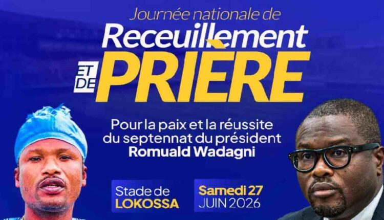 Togbé Yédy appelle le Bénin à une grande journée nationale de prière à Lokossa