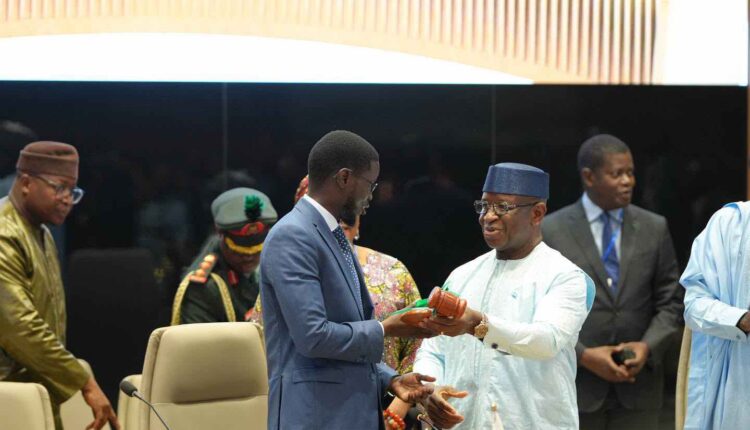 Le président sénégalais Bassirou Diomaye Faye