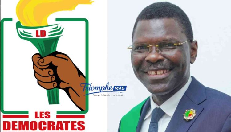 Joseph Djogbénou et le parti. Les Démocrates