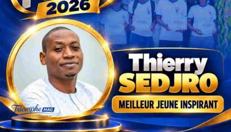 Trophée Forte 2026 : Thierry Sedjro distingué « Meilleur jeune inspirant » au Bénin